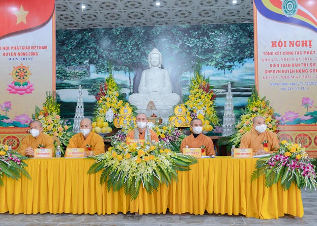 Thanh Hóa: Đại đức Thích Nguyên Hối làm Trưởng ban Trị sự Phật giáo huyện Nông Cống