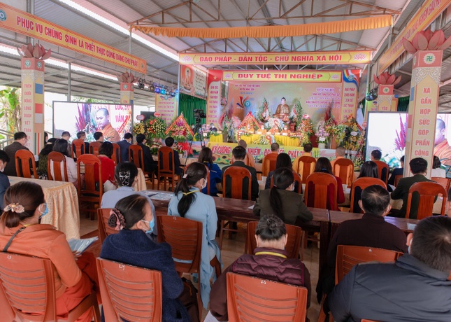 Thanh Hóa: Kiện toàn nhân sự Ban Trị sự GHPGVN huyện Đông Sơn (2021-2026) ảnh 2