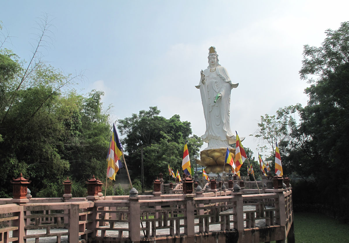 Chùa Huống, Thái Nguyên-Nơi lưu giữ nhiều pho tượng quý