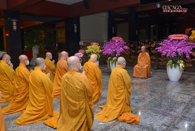 Trưởng lão Hòa thượng Quyền Pháp chủ tảo tháp Tổ sư, tưởng niệm Đại lão Hòa thượng Thích Trí Tịnh ảnh 15