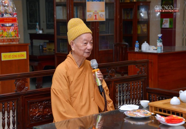 Trưởng lão Hòa thượng Quyền Pháp chủ tảo tháp Tổ sư, tưởng niệm Đại lão Hòa thượng Thích Trí Tịnh ảnh 3