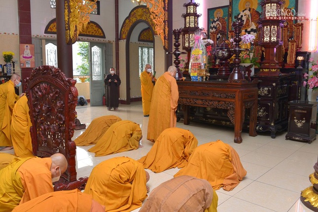 Trưởng lão Hòa thượng Quyền Pháp chủ tảo tháp Tổ sư, tưởng niệm Đại lão Hòa thượng Thích Trí Tịnh ảnh 5