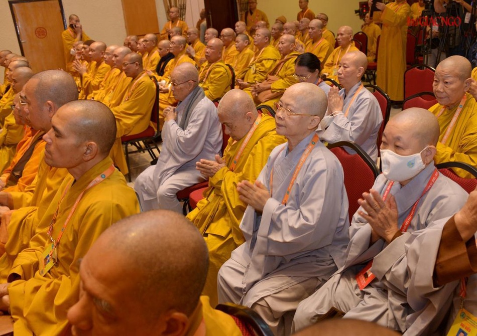 Hội nghị Hội đồng Chứng minh - Hội đồng Trị sự GHPGVN cuối khóa VIII ảnh 9