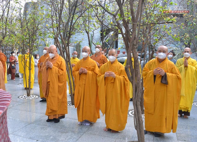 Trưởng lão Hòa thượng Quyền Pháp chủ tảo tháp Tổ sư, tưởng niệm Đại lão Hòa thượng Thích Trí Tịnh ảnh 13