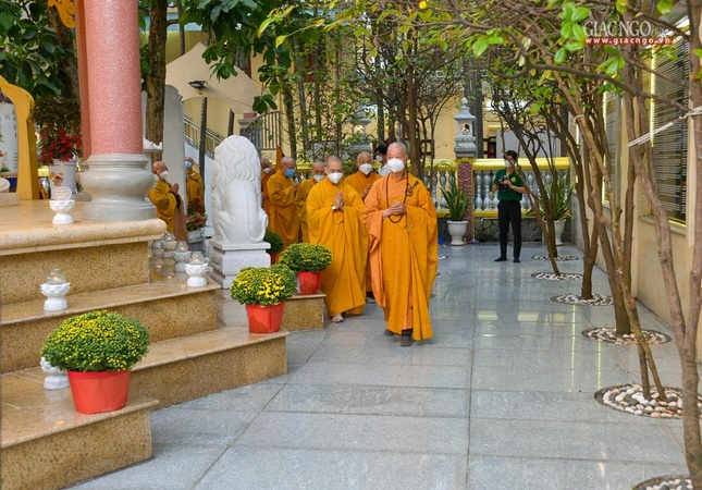 Trưởng lão Hòa thượng Quyền Pháp chủ tảo tháp Tổ sư, tưởng niệm Đại lão Hòa thượng Thích Trí Tịnh ảnh 14