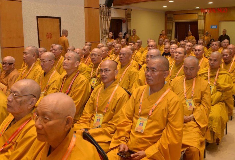 Hội nghị Hội đồng Chứng minh - Hội đồng Trị sự GHPGVN cuối khóa VIII ảnh 7