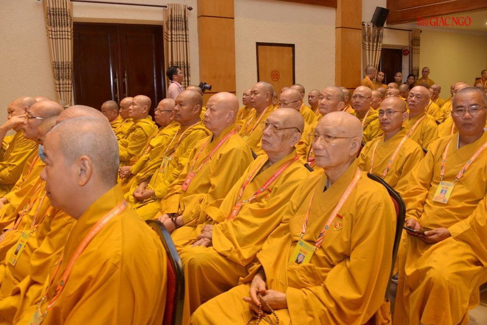 Hội nghị Hội đồng Chứng minh - Hội đồng Trị sự GHPGVN cuối khóa VIII ảnh 15