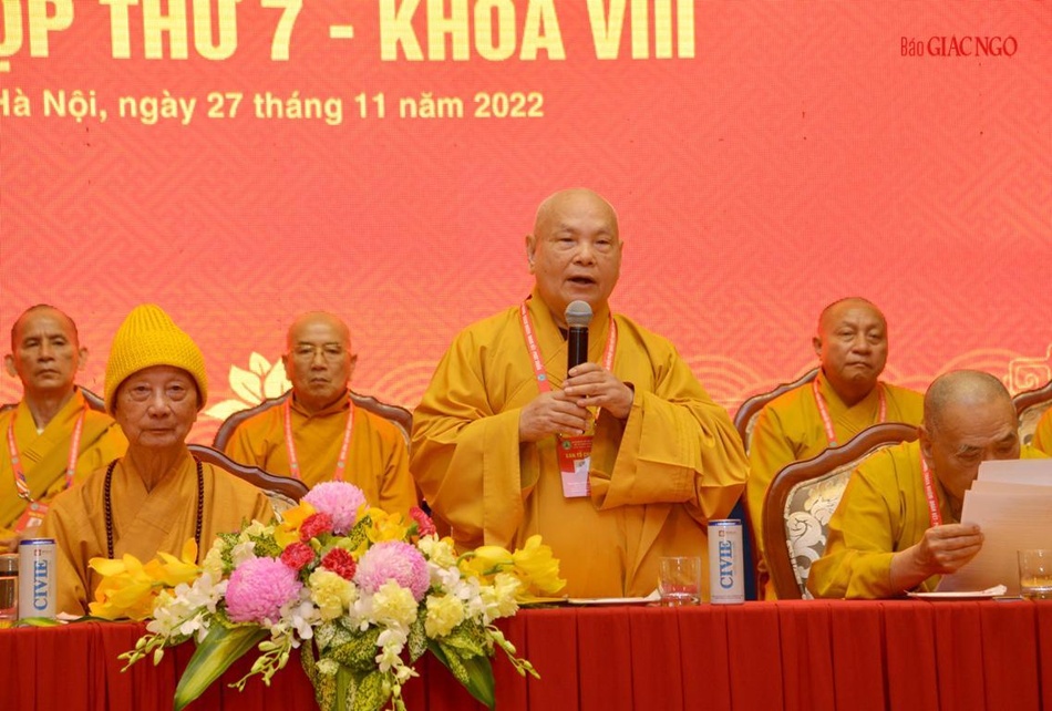 Hội nghị Hội đồng Chứng minh - Hội đồng Trị sự GHPGVN cuối khóa VIII ảnh 1