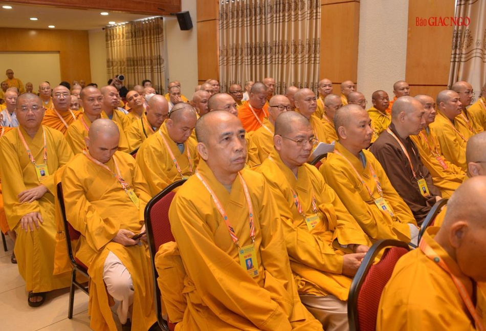 Hội nghị Hội đồng Chứng minh - Hội đồng Trị sự GHPGVN cuối khóa VIII ảnh 5