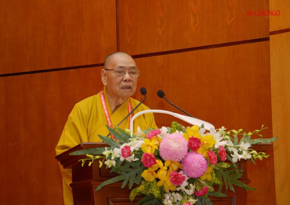 Hội nghị Hội đồng Chứng minh - Hội đồng Trị sự GHPGVN cuối khóa VIII ảnh 12