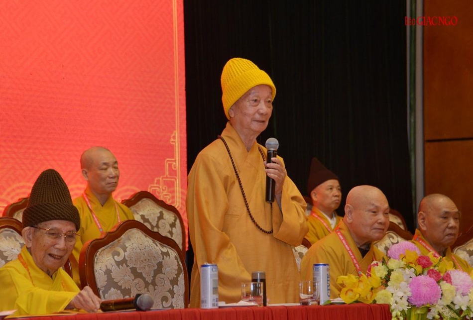 Hội nghị Hội đồng Chứng minh - Hội đồng Trị sự GHPGVN cuối khóa VIII ảnh 3