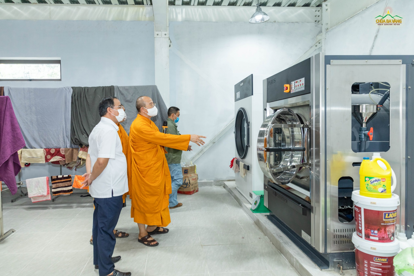 Chùa Ba Vàng sẵn sàng làm khu vực cách ly cho công tác phòng, chống dịch Covid 19