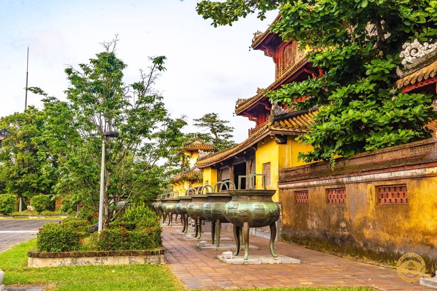 Cửu đỉnh trong hoàng cung Huế xứng đáng là di sản tư liệu thế giới