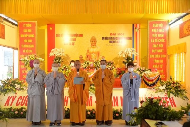 Hải Phòng: Đại hội đại biểu Phật giáo quận Kiến An nhiệm kỳ 2021-2026 ảnh 5