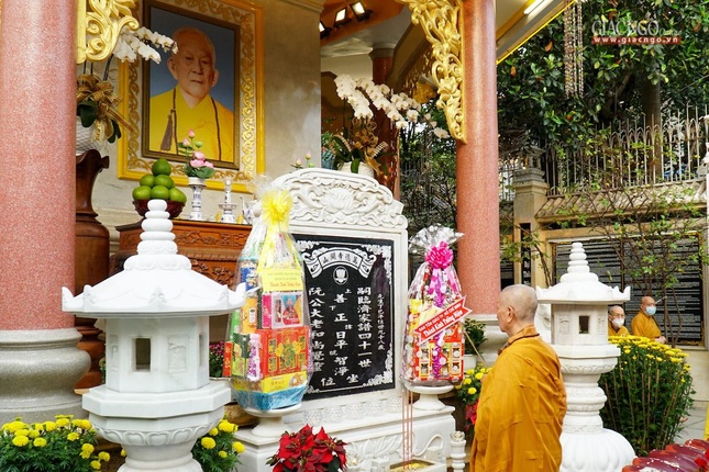 Trưởng lão Hòa thượng Quyền Pháp chủ tảo tháp Tổ sư, tưởng niệm Đại lão Hòa thượng Thích Trí Tịnh ảnh 10