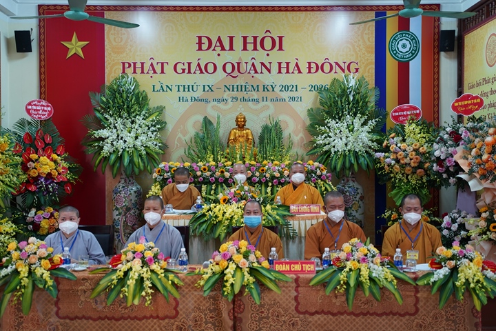 Đại hội Phật giáo quận Hà Đông nhiệm kỳ 2021 – 2026 thành công tốt đẹp
