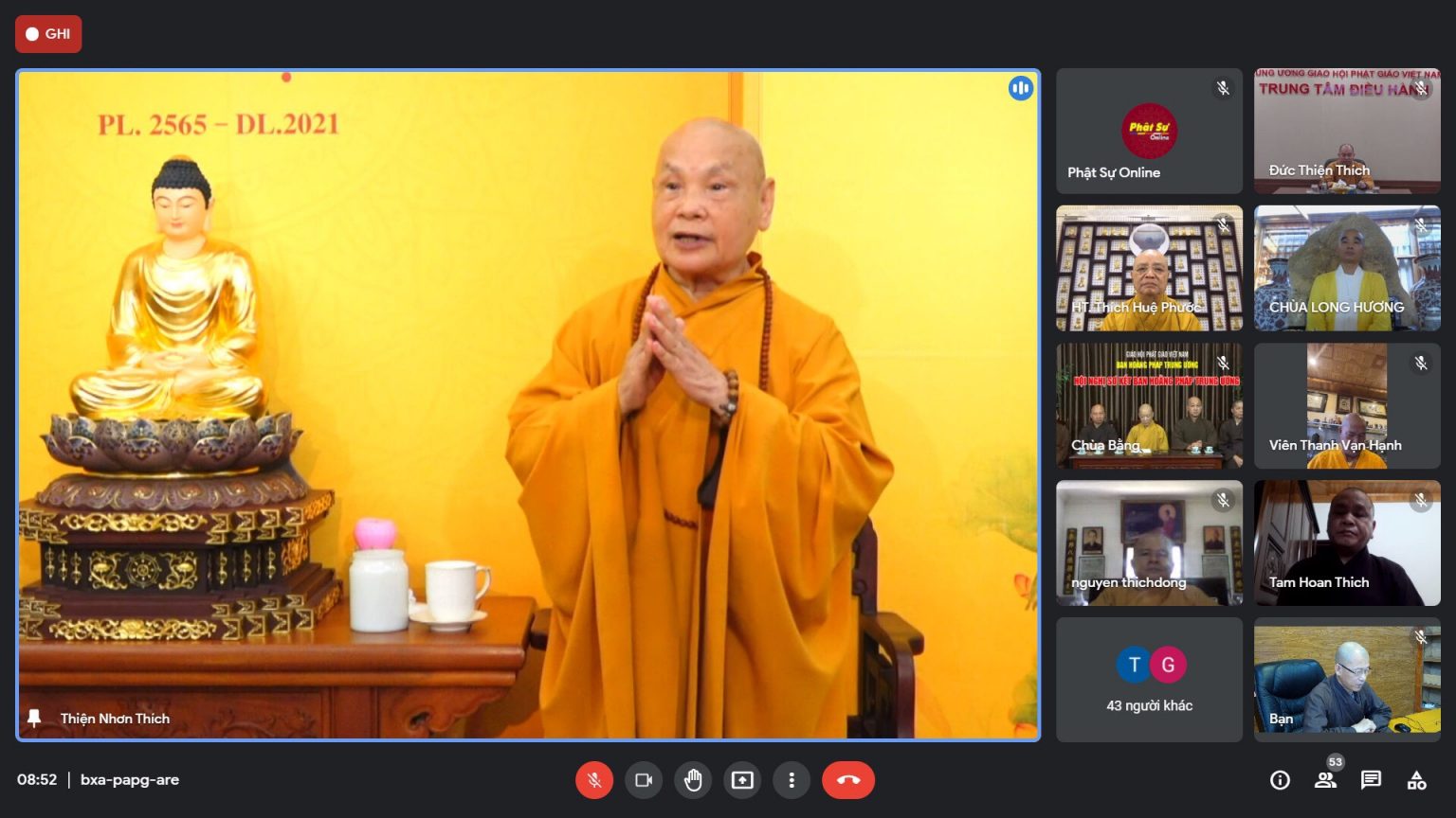 Giáo hội Phật giáo VN ủng hộ 50.000 túi quà đại đoàn kết tiếp sức đồng bào miền Nam