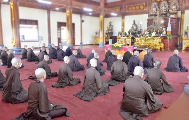 Hòa thượng Thích Bảo Nghiêm giáo giới tại Đại giới đàn Nghệ Tĩnh lần thứ V - Phật lịch 2564 ảnh 3