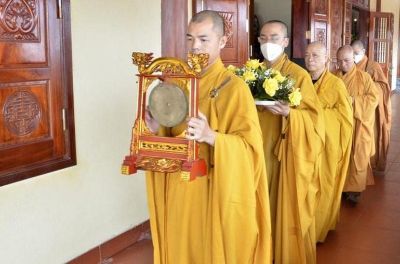 Hòa thượng Thích Bảo Nghiêm giáo giới tại Đại giới đàn Nghệ Tĩnh lần thứ V – Phật lịch 2564