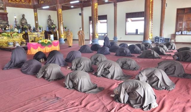 Hòa thượng Thích Bảo Nghiêm giáo giới tại Đại giới đàn Nghệ Tĩnh lần thứ V - Phật lịch 2564 ảnh 2
