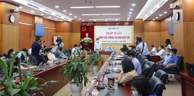 Bộ Nội vụ chưa đề nghị lên Chính phủ việc sáp nhập các đơn vị hành chính