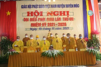 Bà Rịa -Vũng Tàu: ĐĐ. Thích Nguyên Thọ tái đắc cử Trưởng BTS huyện Xuyên Mộc, nhiệm kỳ 2021 – 2026