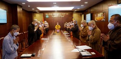 Ban Thường trực Ban Trị sự Phật giáo TP.HCM họp chuẩn bị chăm lo Tết cho đồng bào nghèo