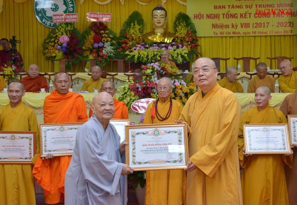 Ban Tăng sự Trung ương: Hơn 23.500 người được truyền giới xuất gia trong nhiệm kỳ VIII (2017-2022) ảnh 6