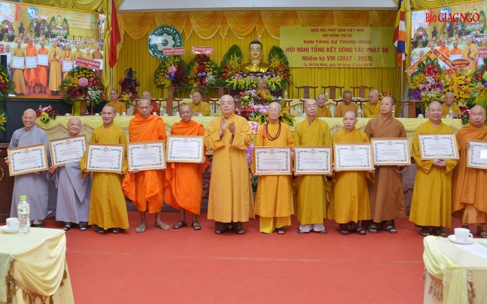 Ban Tăng sự Trung ương: Hơn 23.500 người được truyền giới xuất gia trong nhiệm kỳ VIII (2017-2022) ảnh 23