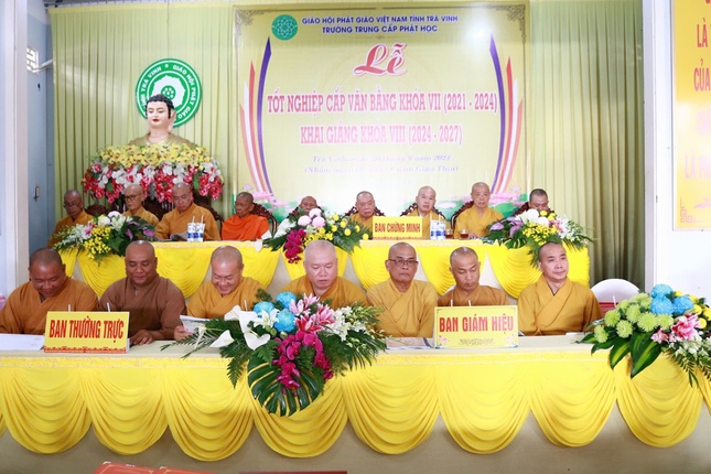 Chư tôn giáo phẩm chứng minh buổi lễ