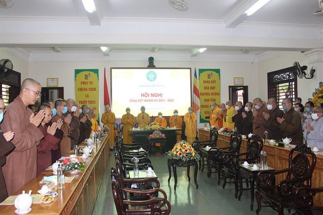 Ban hướng dẫn Phật tử Phật giáo tỉnh Thừa Thiên Huế tổng kết nhiệm kỳ 2017 – 2022