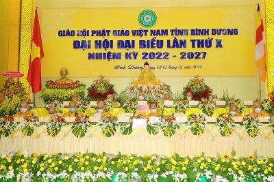 Hòa thượng Thích Huệ Thông tiếp tục làm Trưởng ban Trị sự GHPGVN tỉnh Bình Dương (2022 – 2027)
