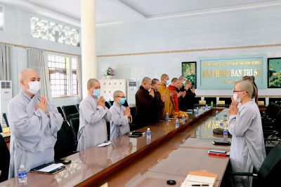 Ban Thông tin Truyền thông Phật giáo tỉnh Bình Dương ra mắt nhân sự nhiệm kỳ mới 2022 – 2027