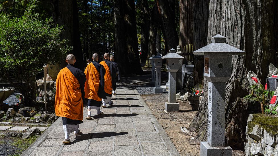 Khu phức hợp cổ kính Koya ở vùng nông thôn tỉnh Wakayama là trung tâm của Phật giáo Shingon (Nguồn: VW Pics / Getty Images)