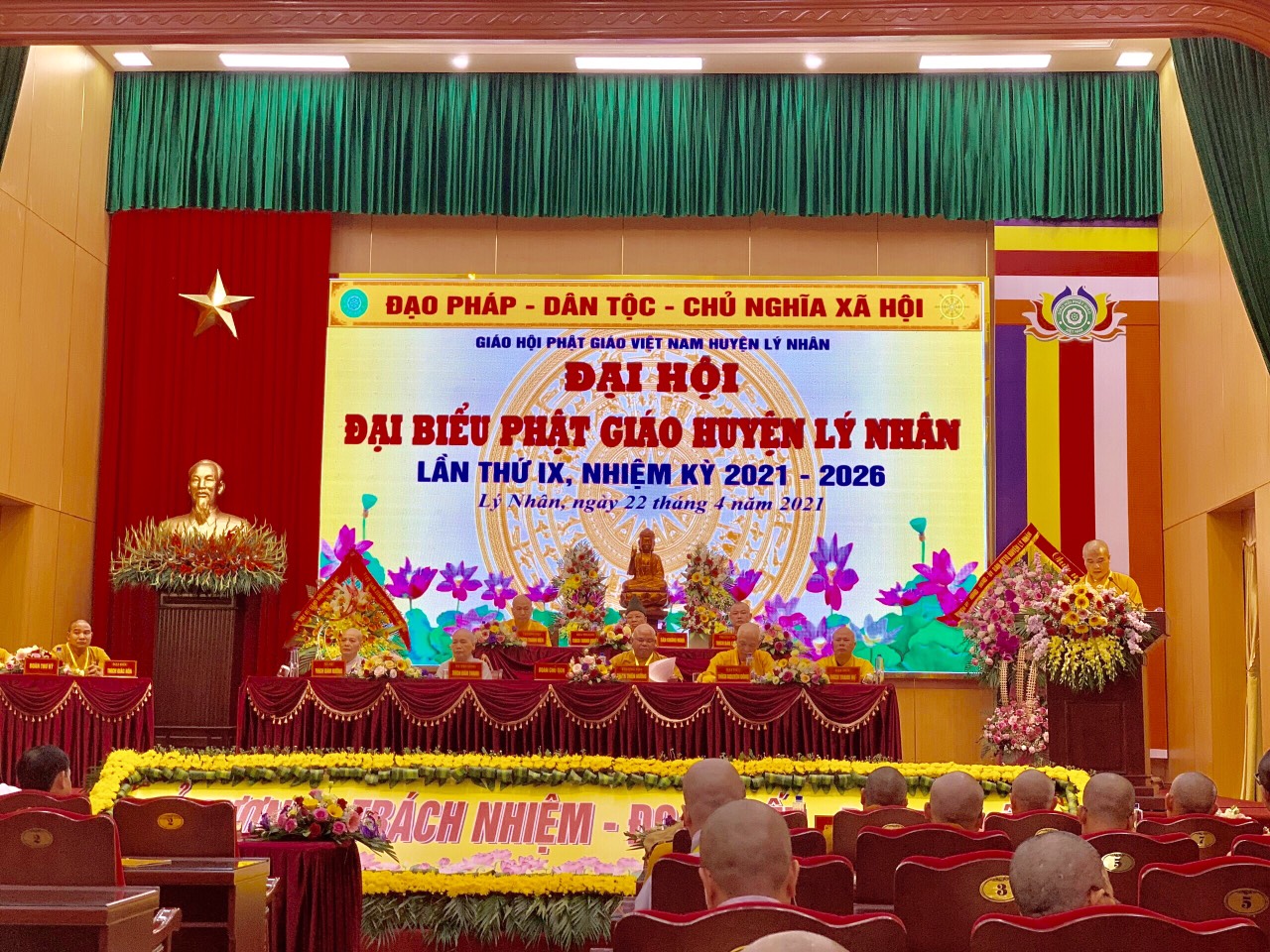 Đại hội Đại biểu Phật giáo huyện Lý Nhân lần thứ IX, thành công tốt đẹp