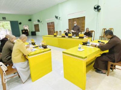 Quảng Nam: Thường trực Ban Trị sự Phật giáo huyện Tiên Phước họp đầu năm 2022