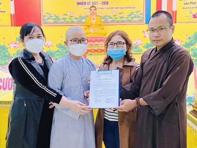 Quảng Nam: Thường trực Ban Trị sự Phật giáo huyện Tiên Phước họp đầu năm 2022 ảnh 2