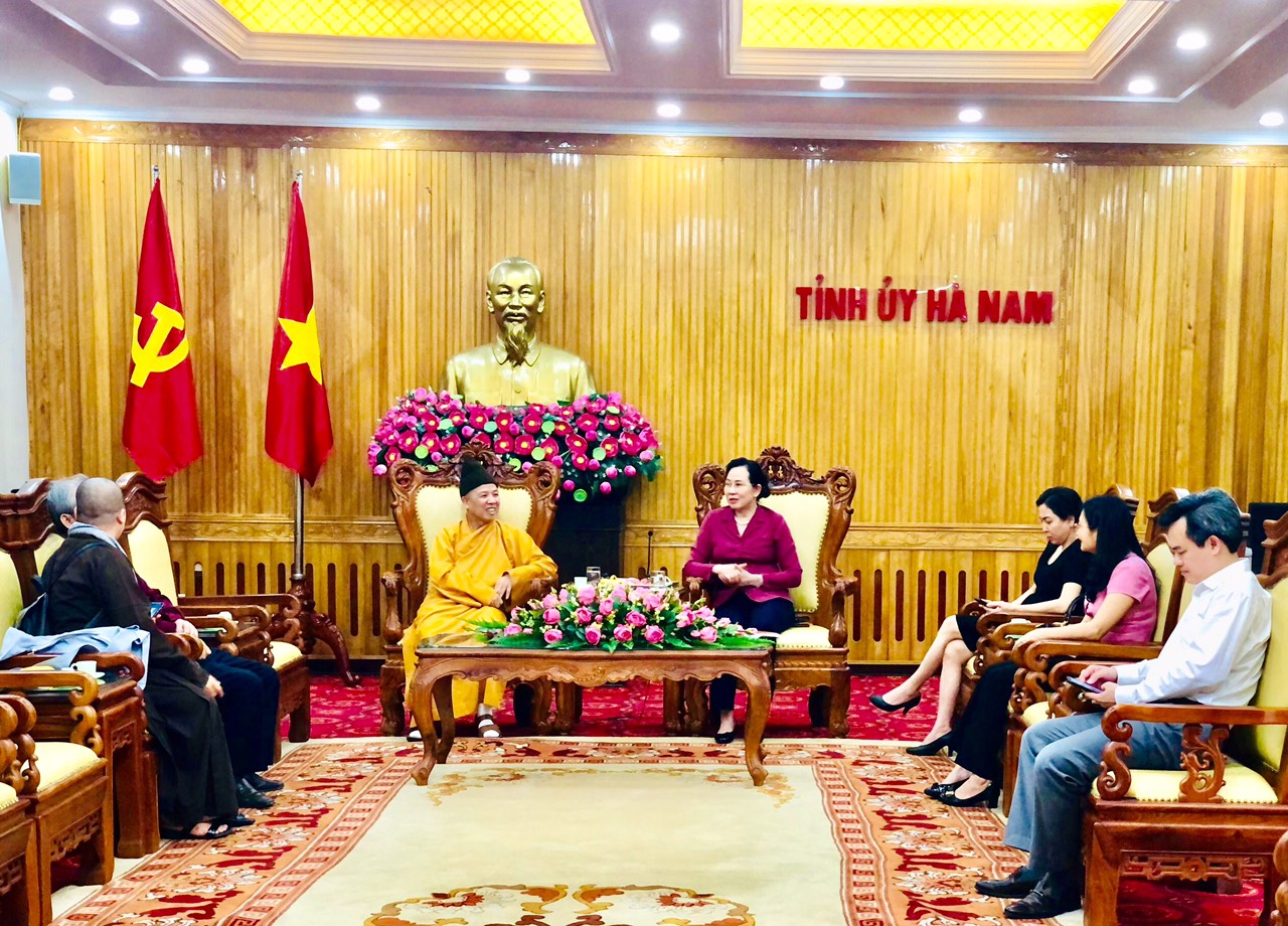 Hòa Thượng Thích Thanh Quyết: Tôn tạo Khu di tích Đền thờ liệt sỹ tỉnh Hà Nam thật xứng tầm