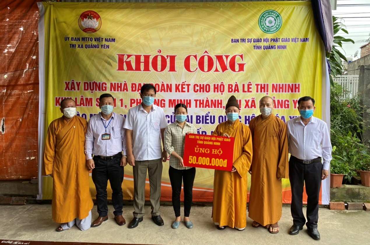 Quảng Ninh: Hơn 600 triệu xây dựng nhà Đại đoàn kết trong mùa Phật đản