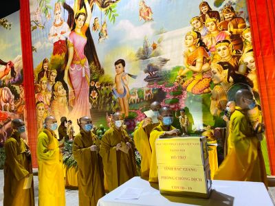 Ủng hộ quỹ phòng chống Covid 19-Mùa Phật đản ý nghĩa!