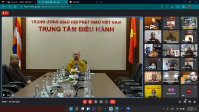 TT Thích Đức Thiện mong muốn Ban Thư ký các cấp tuyên truyền phật tử thực hiện nghiêm chống dịch Covid19