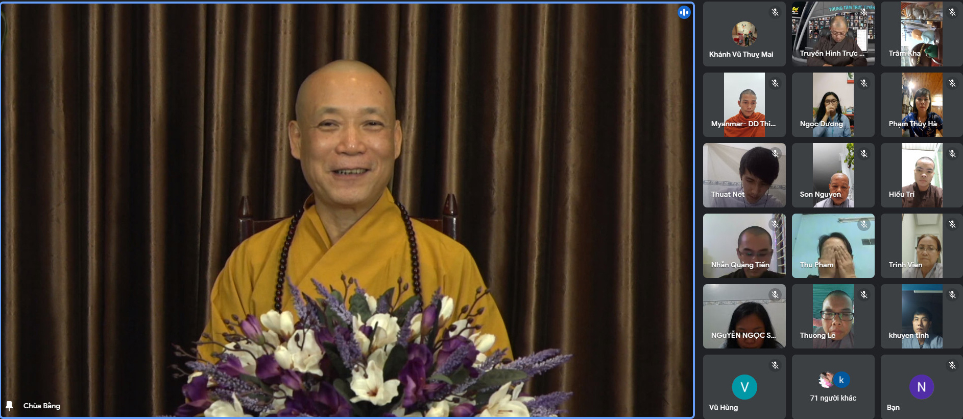 HT Thích Bảo Nghiêm thuyết giảng: “Ý nghĩa xuất gia của Thái tử Tất Đạt Đa” tại khoá học pháp online