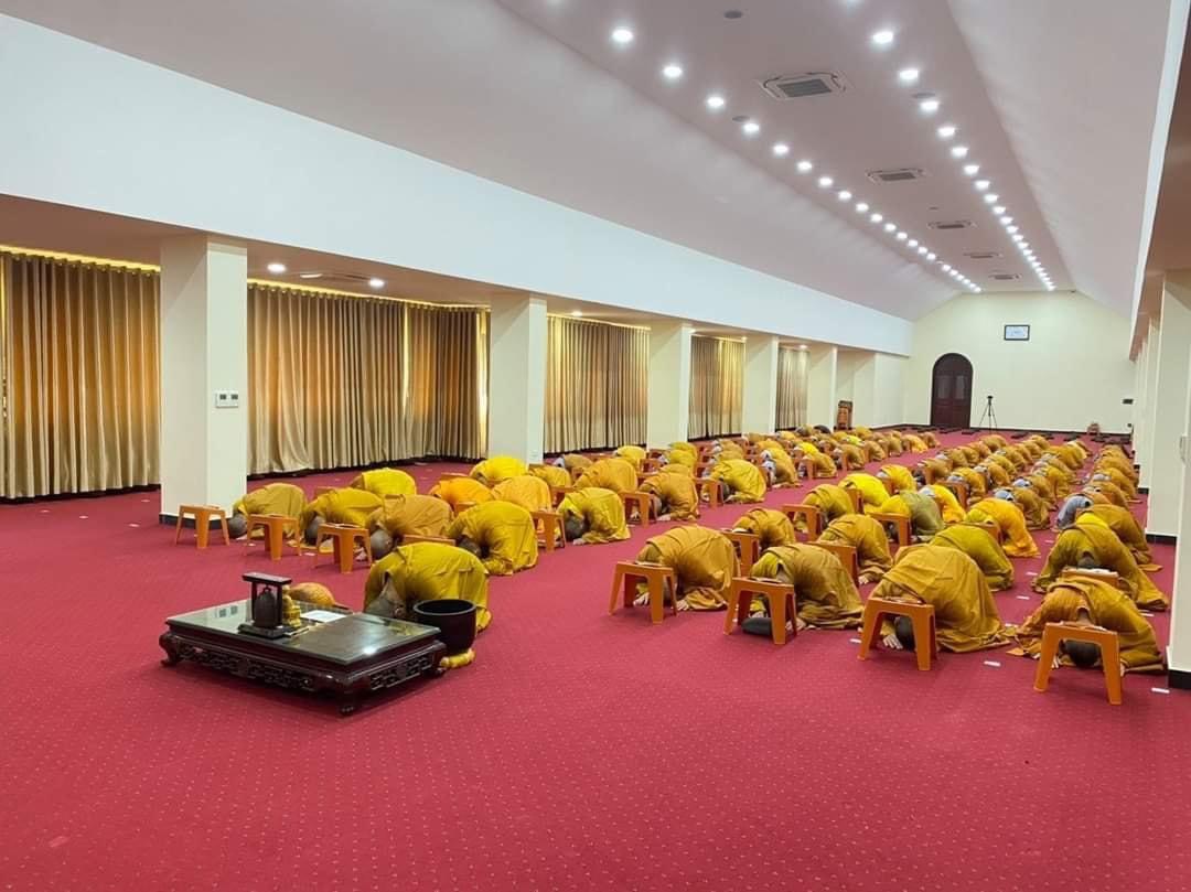 Đại lễ cầu an và tưởng niệm anh hùng liệt sỹ được HV Phật giáo Hà Nội tổ chức trong 7 ngày