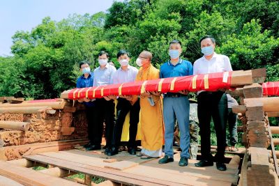 Thượng lương chốn Tổ Ngọa Vân-Nơi đức Vua hoá Phật