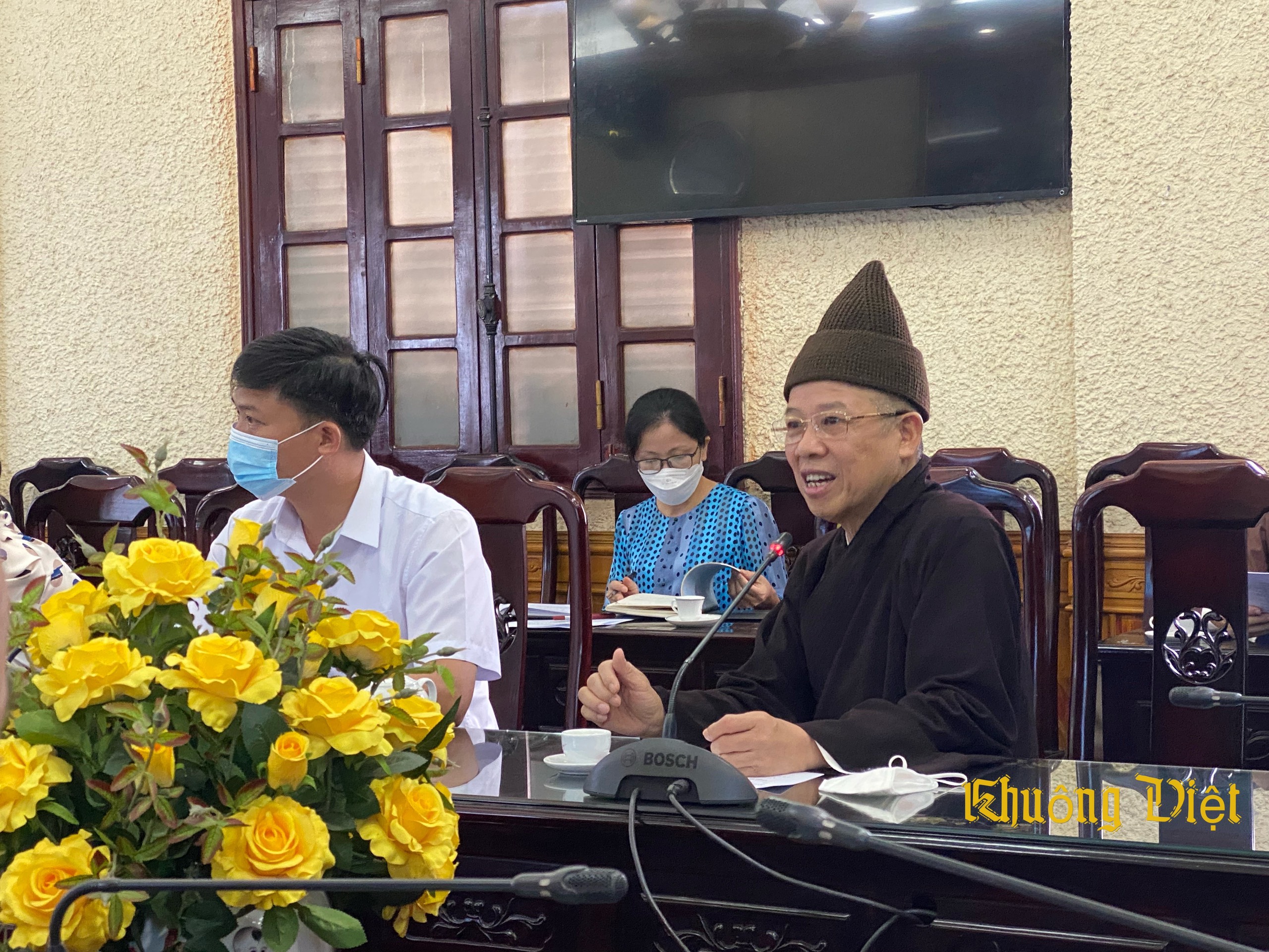 HT Thích Thanh Quyết: Tăng Ni, Phật tử tỉnh Hà Nam sẽ tập trung cùng chính quyền xây dựng Khu đền thờ Liệt sĩ tỉnh