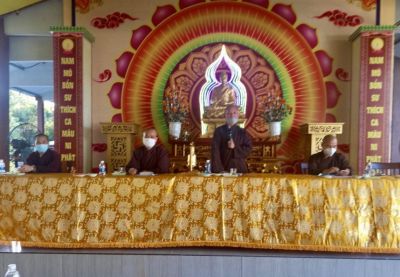 Đà Nẵng: Phật giáo quận Ngũ Hành Sơn họp bàn phương án tổ chức Đại hội trong tình hình mới