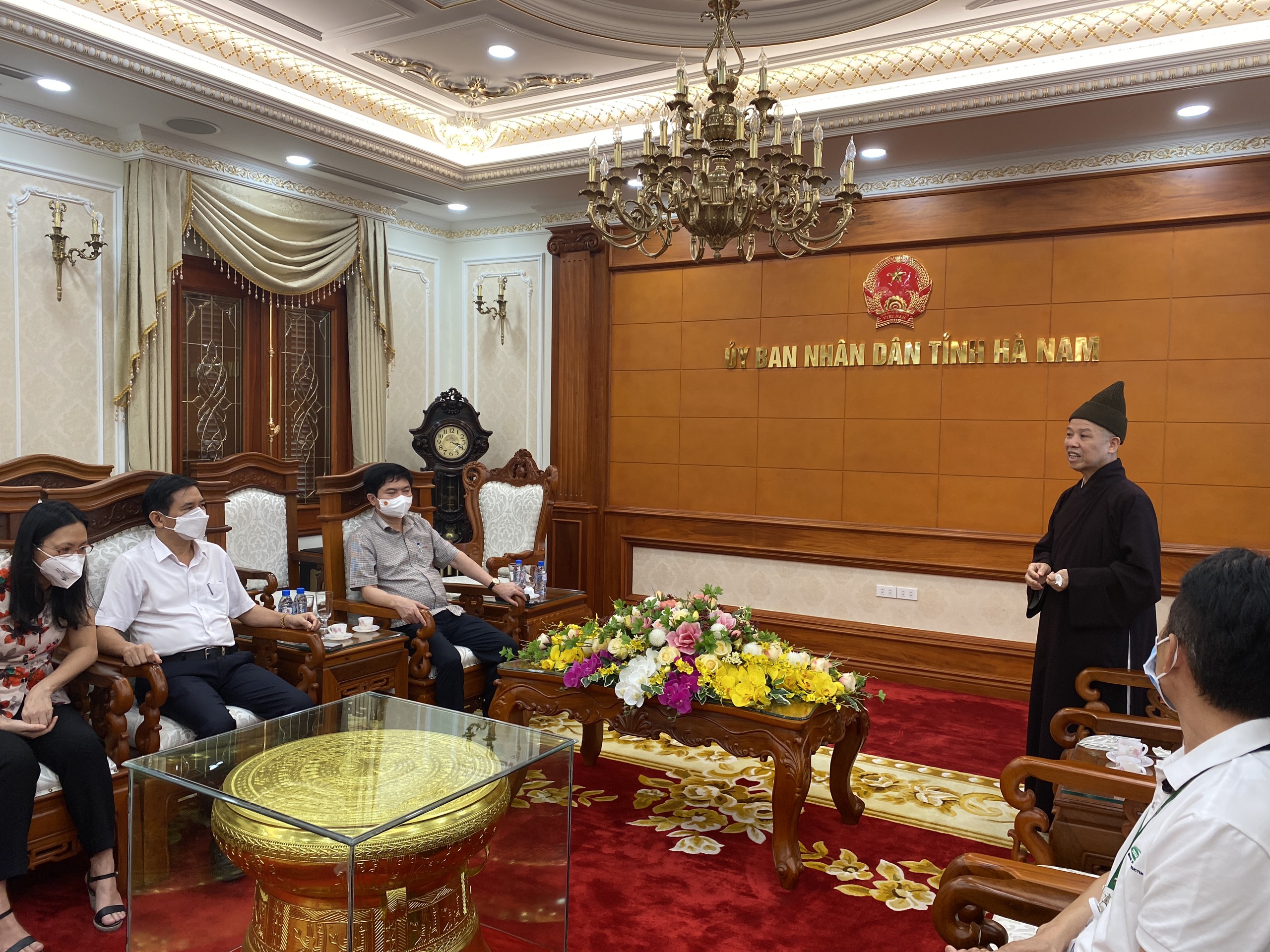 Video HT. Thích Thanh Quyết ủng hộ phòng, chống dịch Covid19 tại tỉnh Hà Nam