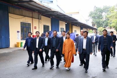 Hòa thượng Thích Thanh Quyết dự Lễ đúc tượng Bác Hồ