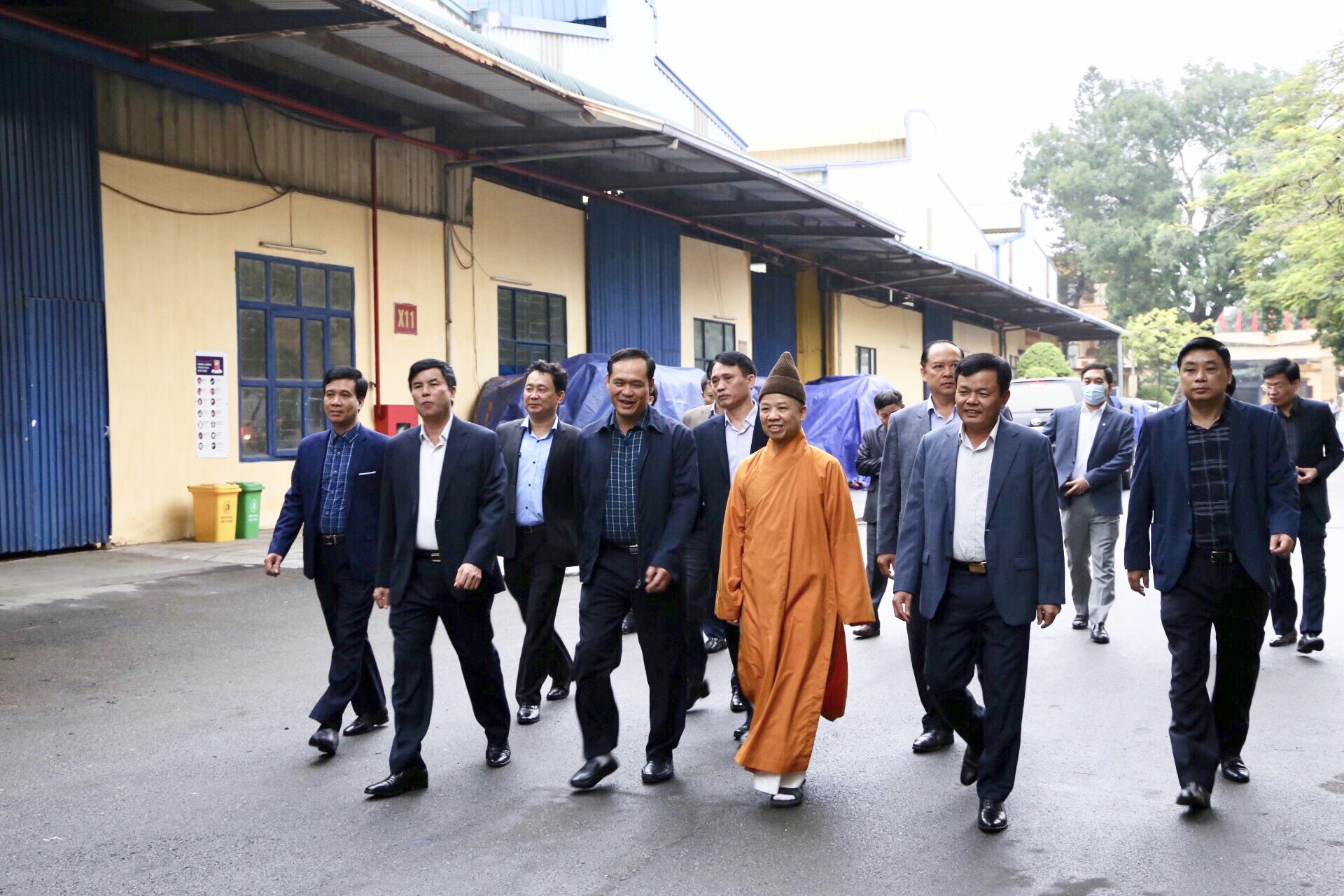 Hòa thượng Thích Thanh Quyết dự Lễ đúc tượng Bác Hồ