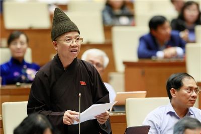 Dấu ấn nhiệm kỳ Quốc hội khóa 14 của ĐBQH – Hòa thượng Thích Thanh Quyết